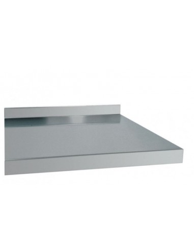 Etagère Murale Pleine En Inox - Profondeur 300 Mm - Longueur 1600 Mm - Em316T - Jamais utilisé