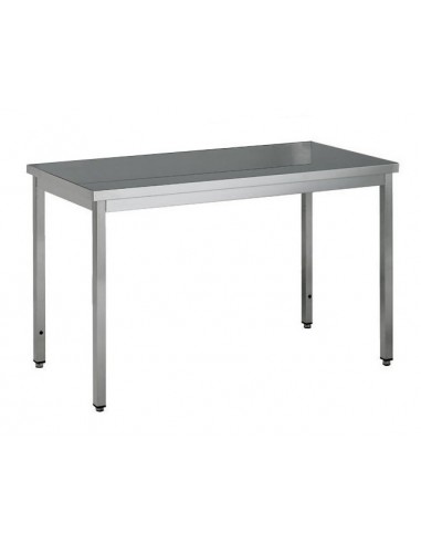 Table Inox Profondeur 700 Mm - Longueur 1000 Mm - Avec Étagère - Ttc710Et - Jamais utilisé