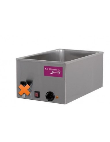 Bain-Marie Gn 1/1 Avec Vidange - Gamme Cbs - 21 L - 230 V - Acbm053 - Jamais utilisé