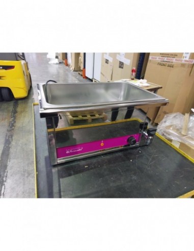 Bain-Marie Gn 1/1 Avec Vidange En Largeur - Gamme Cbs - 21 L - 230 V - Acbm150N - Jamais utilisé